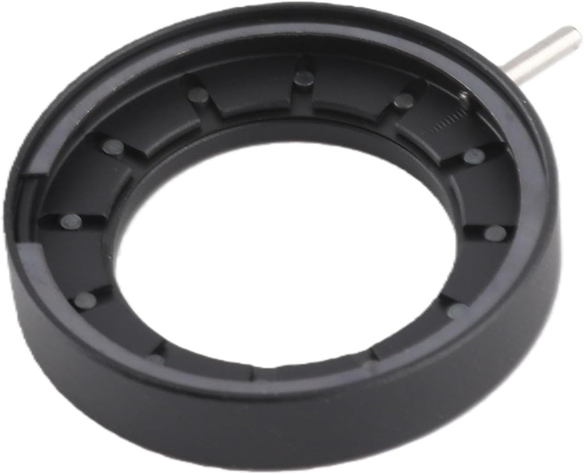 Estink 1.5-23mm (SK23) Adjustable Aperture Diaphragm, Metal Microscope Adapter Aperture Adjustable Lens Optical