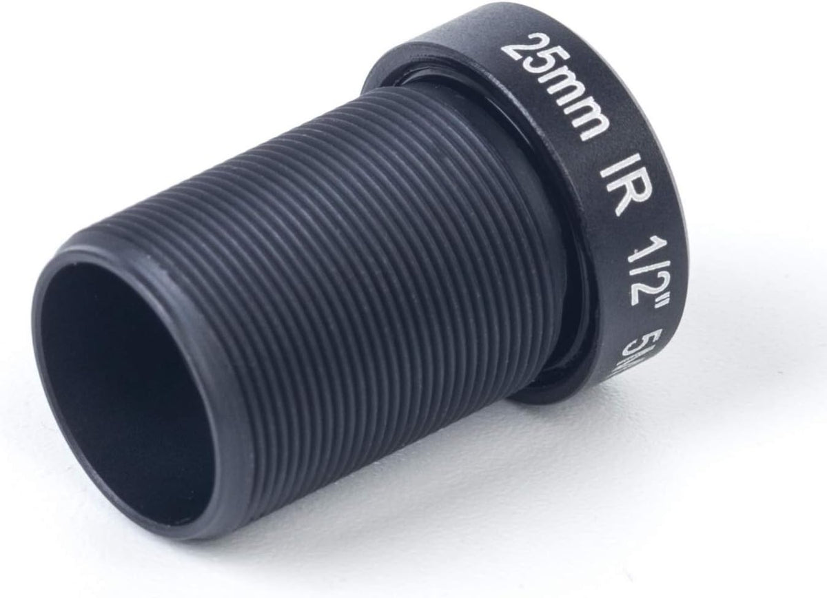 XENOCAM 5.0Megapixel 25mm 1/2" F2.4 M12 50m HD IR CCTV Lens for HD IP AHD CCTV Camera Lens Mount Fixed Iris Long