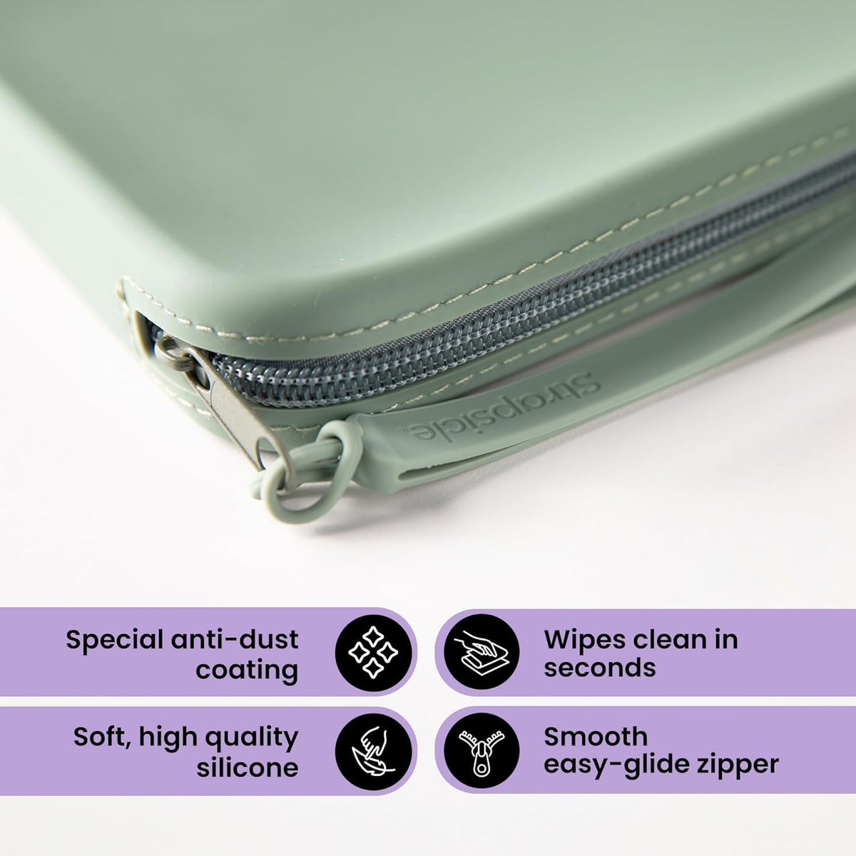 Strapsicle 6.87 2024, 6 Silicone Clutch for Kindle & E-Readers Multi-Purpose Bag for Phone, Wallet & Keys Fits