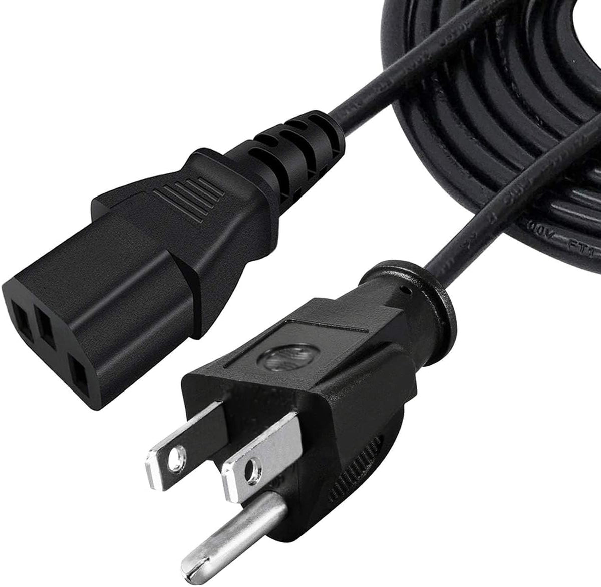 Saireed F2000 C1000 8ft Power Cable Replacement for Anker SOLIX Portable Power Station AC Cable