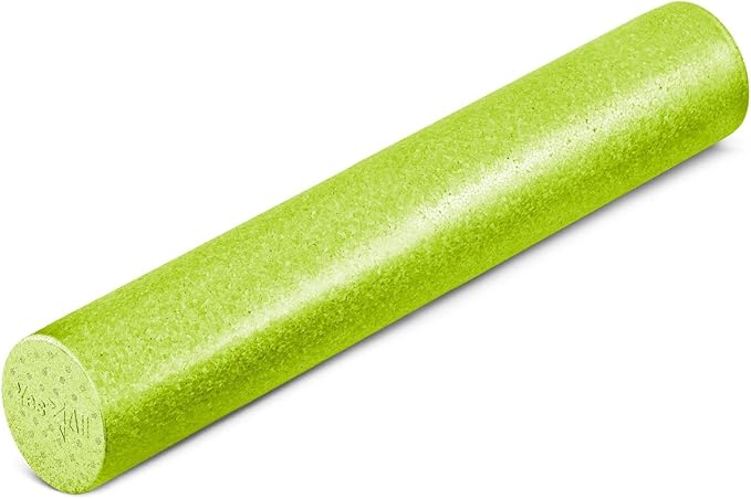 Yes4All High-Density EPP Round Back Roller Foam, Exercise Foam Roller for Yoga, Pilates & Stretching - 12, 18, 24, 36 inch