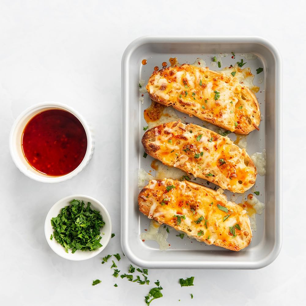 Nordic Ware Brilliant™ Eighth Sheet Pan - Nonstick, PFAS-Free, Perfect for Small-Batch Baking | 10 x 7 Inches