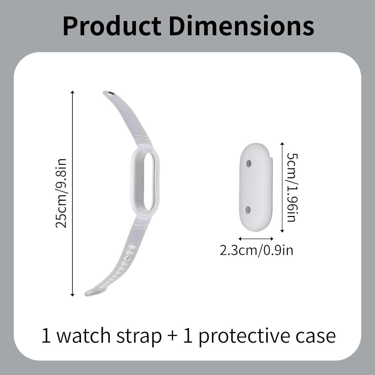 Fukaisu Wristband and Protective Case for NotePin, Adjustable TPU Wristband Durable Wearable Accessory Compatible