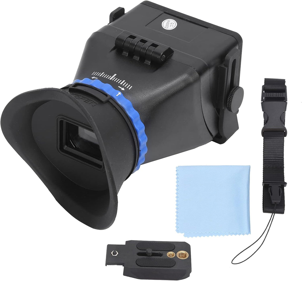 1 3in/3.2in Dioche ST Camera Viewfinder for and Camcorders Screen Magnifier Clear Daylight Aid for Enhanced Framing