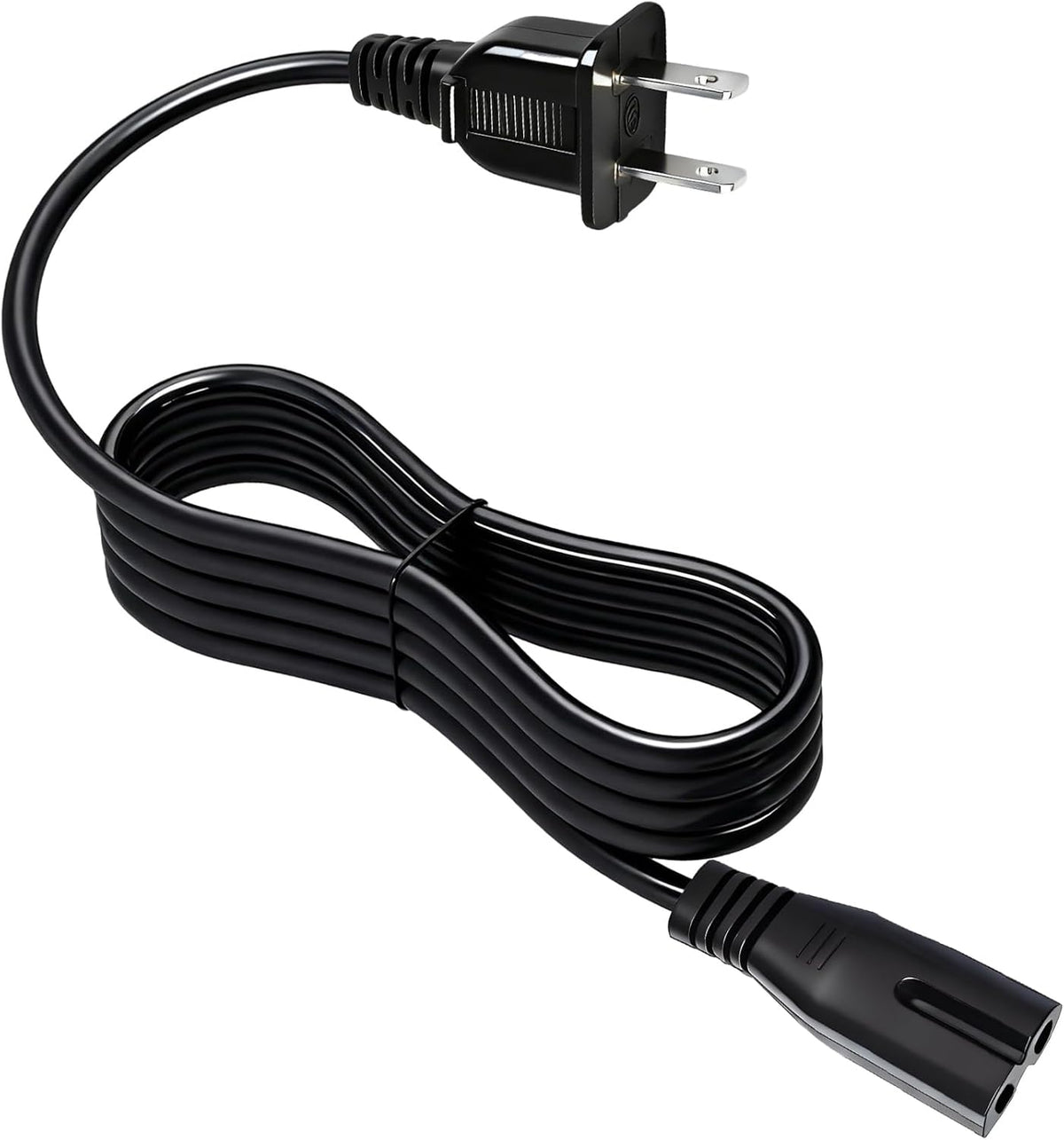 Metasources 2-Prong CD6951 CD6951-SL CD6951-EC CD6925 CD6925BT-BK Cassette AC in Power Cord Compatible with Craig SL EC