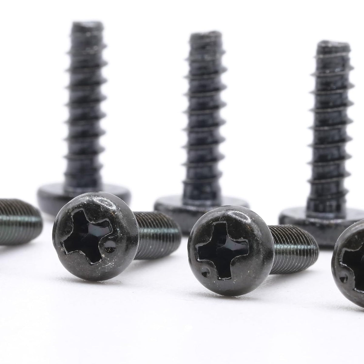 ReplacementScrews M4 14mm (M4XL14) Sets 8 TV Stand Screws Compatible with Many Samsung TVs - Both Machine and Self