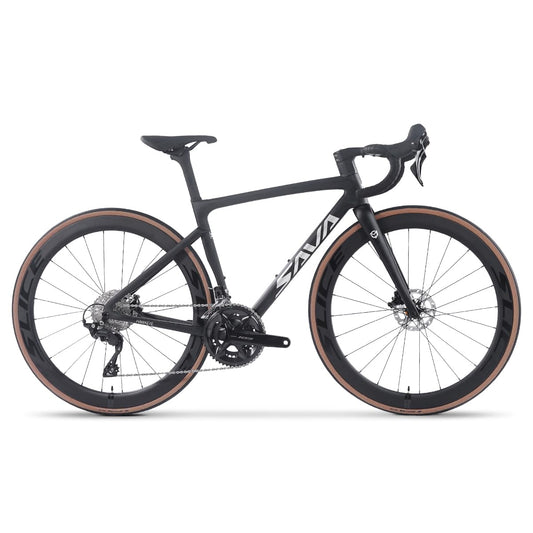 SAVADECK Carbon Road Bike,Lightweight Full Carbon Racing Bicycle with Shimano R7120 24S Shift Groupset and Hydraulic Oil Disc Brake Bike