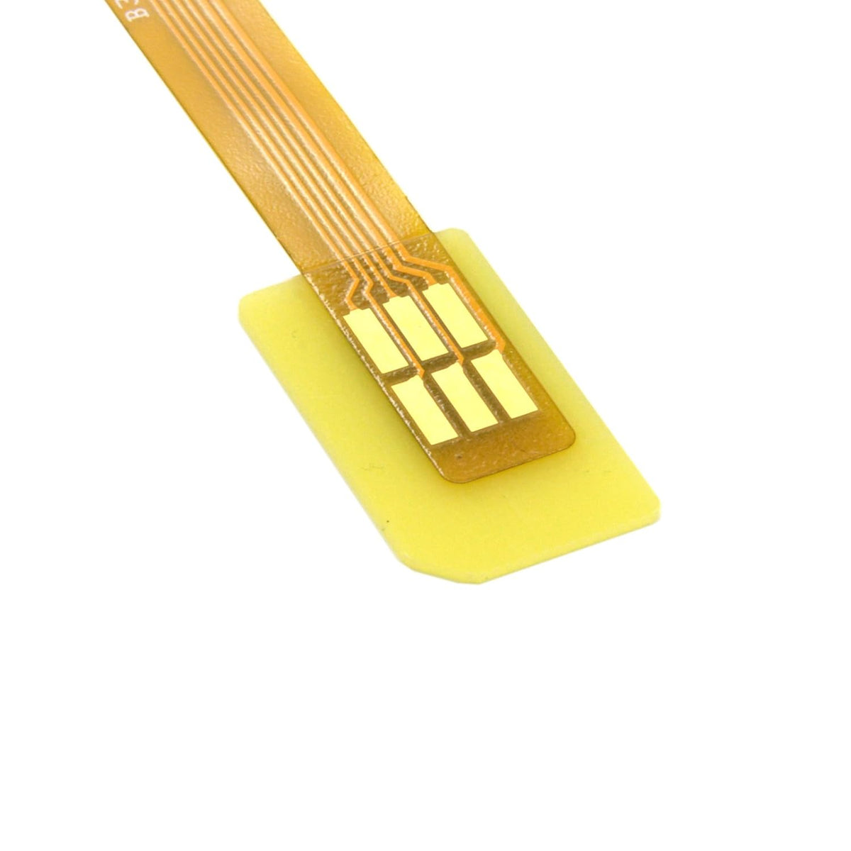 cablecc 10cm GSM CDMA Standard UIM SIM Card Kit Male to Female Extension Soft Flat FPC Cable Extender