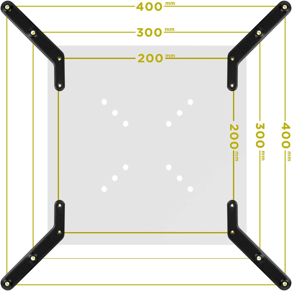 200x200 mm 300x300 400x400 mm 32 Inch 55 Inch Mount-It! VESA Mount Adapter Kit | TV Wall Mount Bracket Adapter Converts