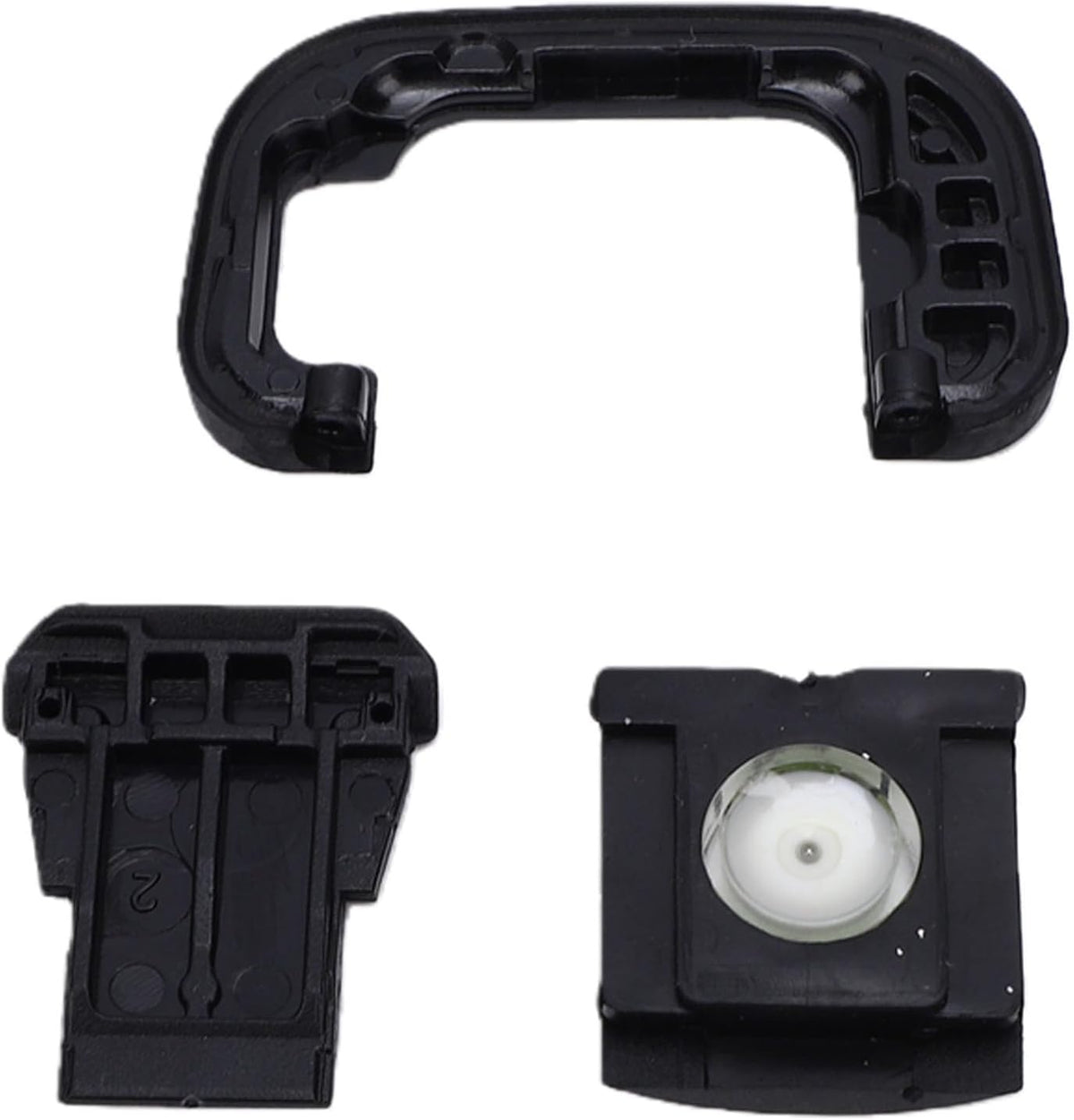 R8 Viewfinder Eyecup, Portable Eyepiece Eye Cup with Hot Shoe Cover and Level, Fit for RP Camera