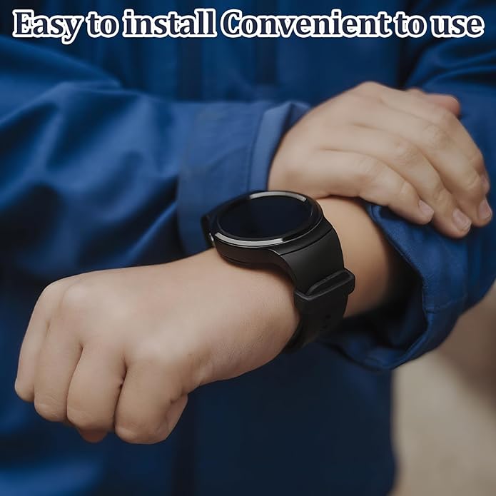 21 Pieces of Magic Band Clips, Magic Band Plus, Silicone Fastener Rings Loop Secure Holder Protectors Suitable for Smart Sports Watches(7 Colors)