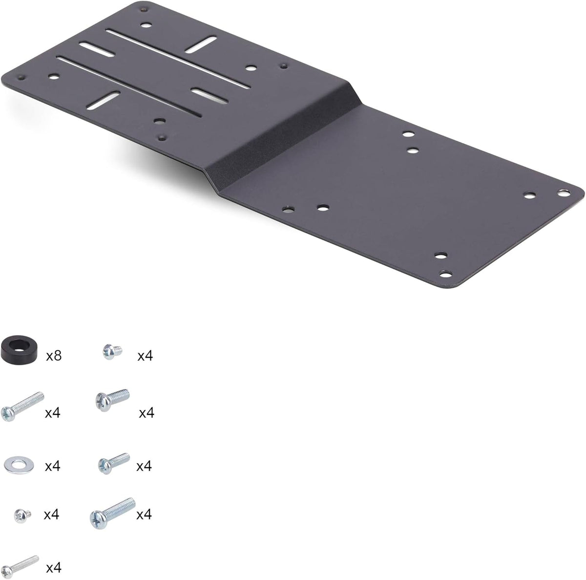 StarTech.com 75x75/100x100 VESA Mounting Bracket for NUC/Thin Clients or Laptop Docking Stations, VESA Compatible