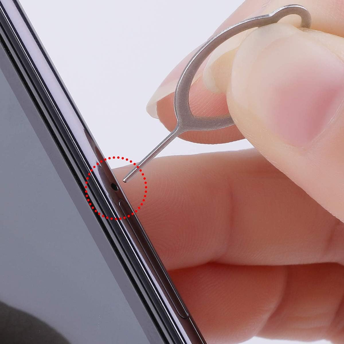 AYWFEY 16 Pieces SIM Card Removal Openning Tool Tray Eject Pins Needle Opener Ejector Compatible with All iPhone Apple