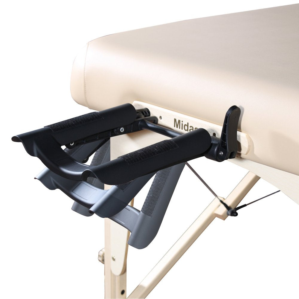 MASTER MASSAGE EQUIPMENT 28259U Portable Massage Table, Gray