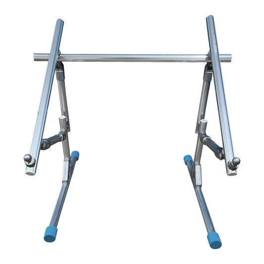 Hisxrcal Embroidery Frame Stand, Practical, Professional, Adjustable Floor Stand Made of Aluminum Alloy, 1 Bar