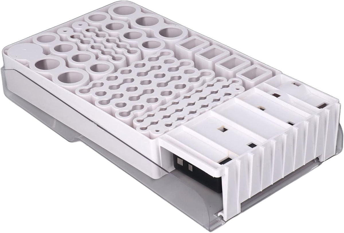 YIHAOSSING 93 Battery Organizer Storage Case with Tester,Clear Lid Battery Storage Organizer,Holds Batteries Battery