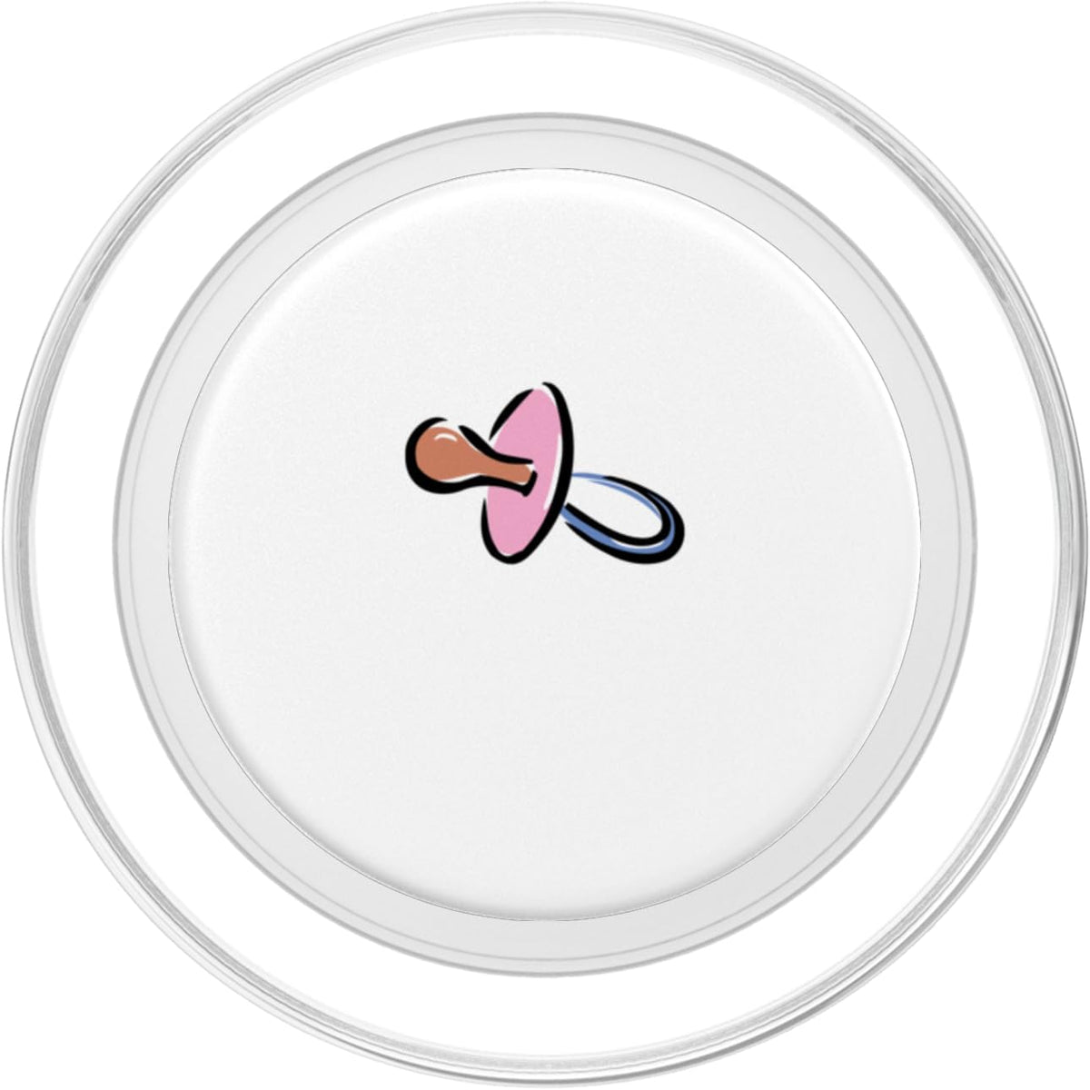 ArtAttack Baby Pacifier PopSockets MagSafe PopGrip for iPhone