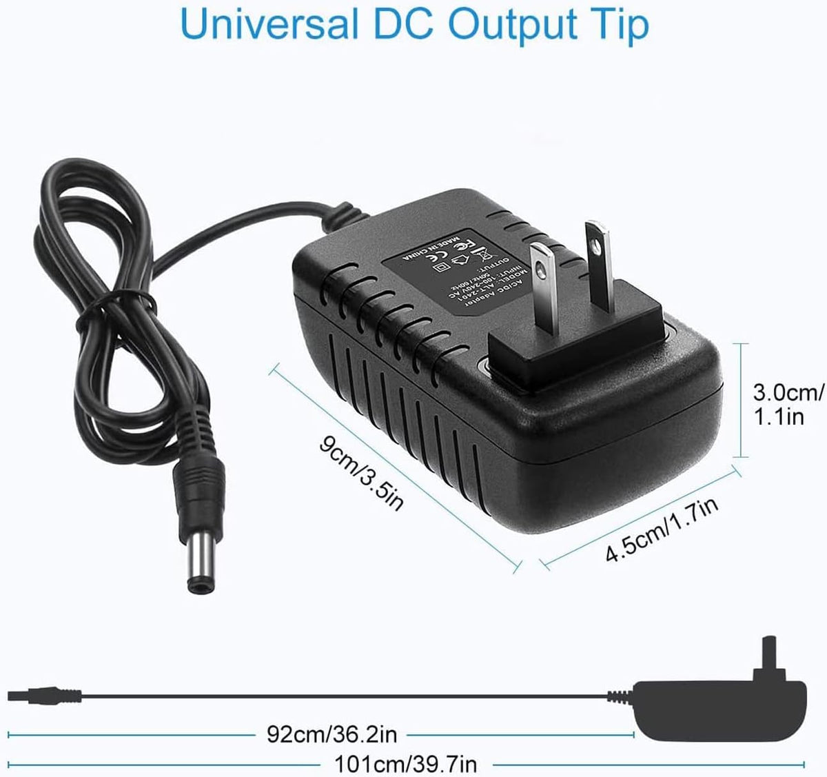 BestCH G-100B G-100 BG100 Global AC/DC Adapter Compatible with G-Project G-GO Portable Outdoor Water-Resistant Wireless