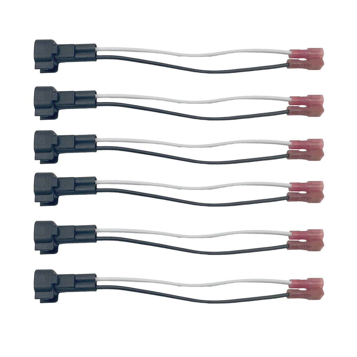 Bstenky 6 Pack F150 F250 72-5600 Speaker Wire Harness Car Front Rear Door Speakers Adapter Wiring Harness Plug