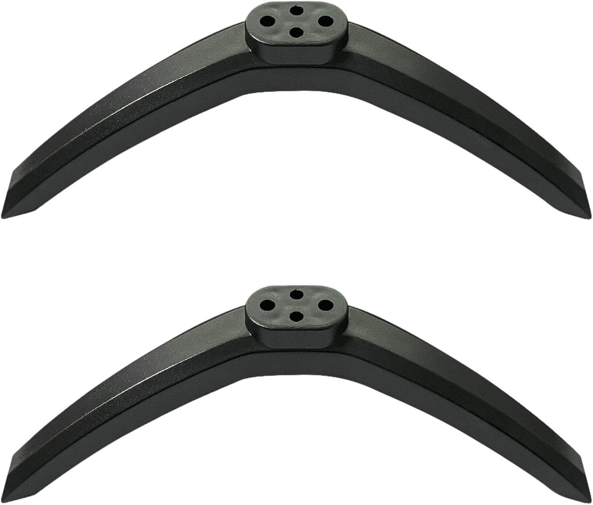 Moyeetings 2Pcs Set 43 Inch TV Feet Base Replacement Anti-Slip with Screws Easy Installation Lightweight TV Accessories