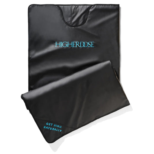 HigherDOSE Far Infrared Sauna Blanket - Full-Body Detox Wrap for Muscle Recovery, Glowing Skin, and Deep Relaxation - Personal and Portable Sauna for Home Spa Experience