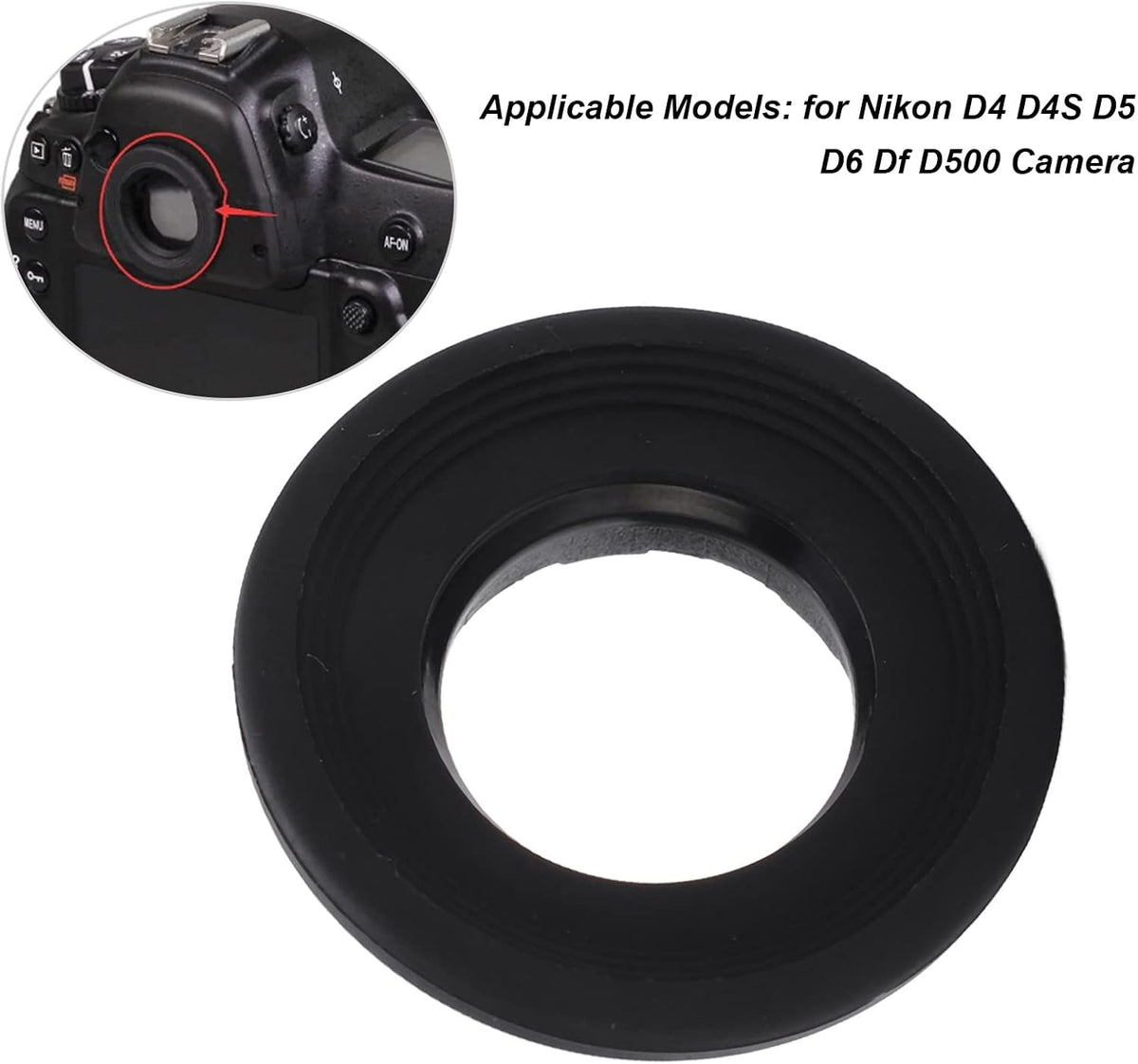 D800 D810 D4 D5 D700 KIMISS Rubber Camera Eyecup Viewfinder Eyepiece for DF