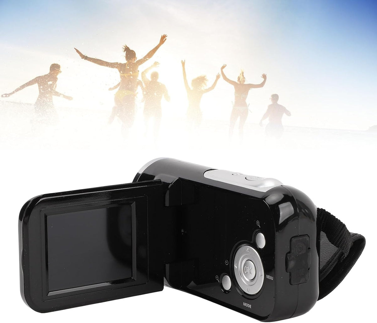 XUMIUZIY 1080P 16MP 16X 2.0 1/4 Inch Video Camera Camcorder, Digital Zoom Anti Shake Digital Camera Recorder