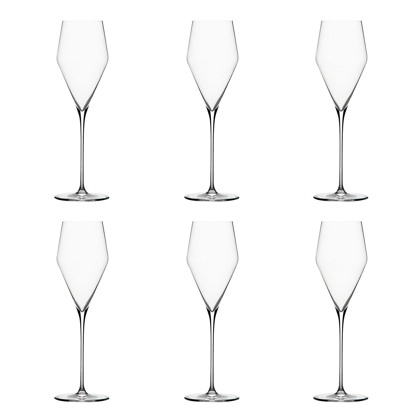 Zalto Denk'Art Champagne Glass Hand-Blown Crystal - Boxed Set of 6