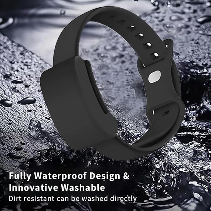 Silicone Watch Bands for WHOOP Watch 4.0, Sports Wristband Straps Compatible with the Whoop 3.0 - Easy to Use and Adjustable, Waterproof and Sweatproof