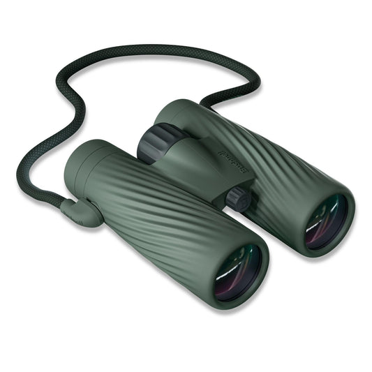 Bushnell A5 10x42 Binoculars for Adults & Kids, Waterproof, Fogproof, 10X Magnification, Dielectric & Phase Coated Prisms, Fully Multi-Coated Lenses & Rubber Armor - Cilantro Green