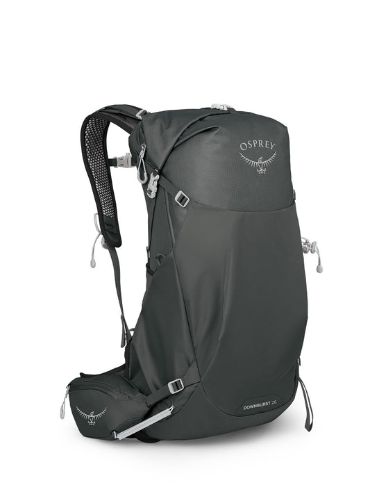 Osprey Downburst 26L Men's Hiking Backpack, Dark Charcoal
