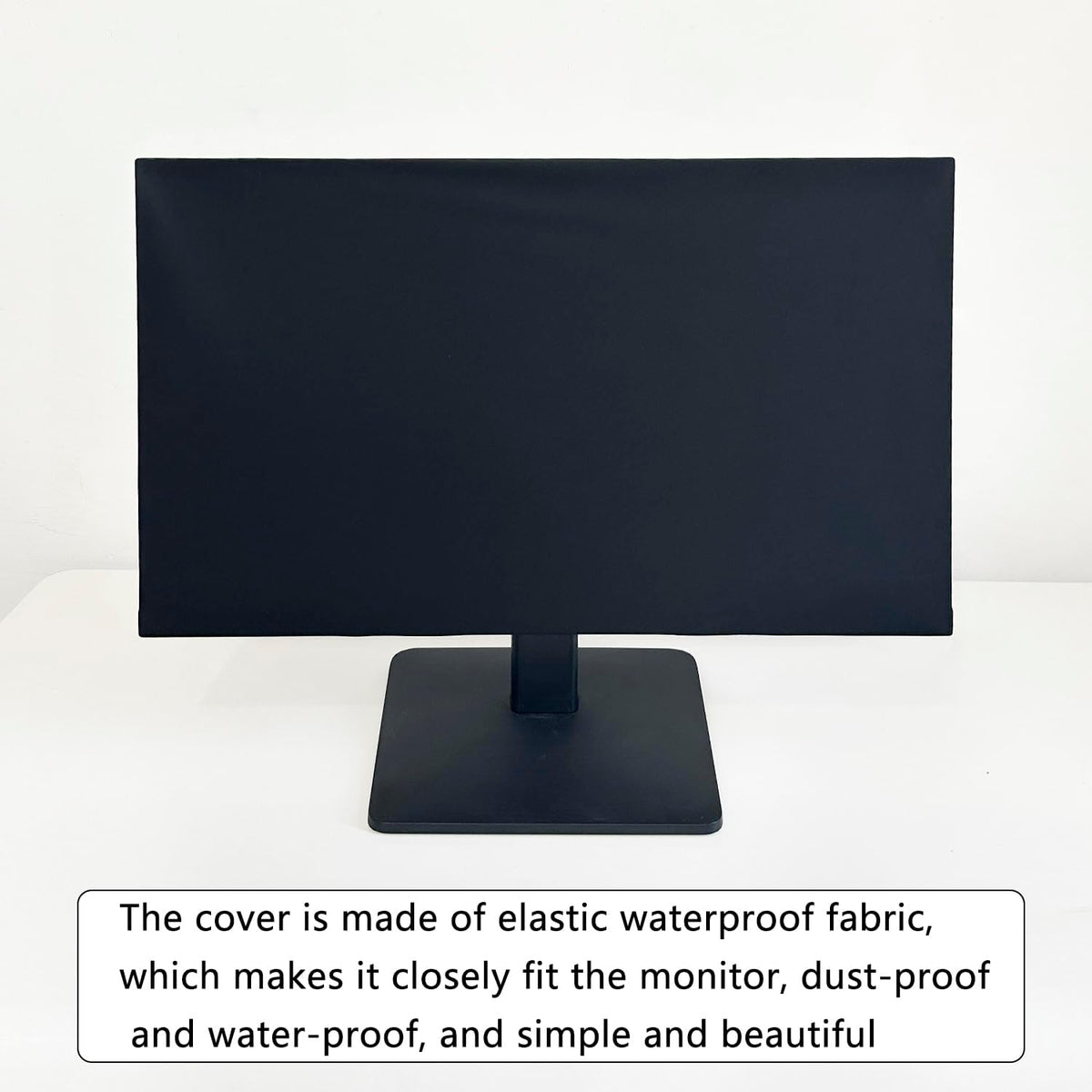 DEEP DEER 19 21 22 23 27 Inch Universal Monitor Dust Cover - Elastic Waterproof Fabric, Fits computer Screens