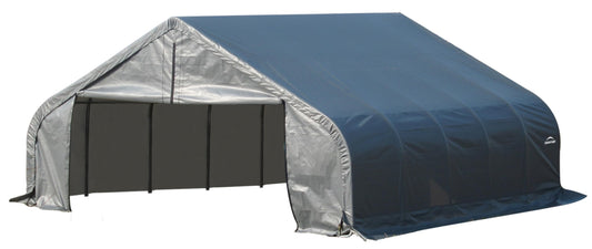 ShelterLogic 78731 Grey 22'x28'x10' Peak Style Shelter