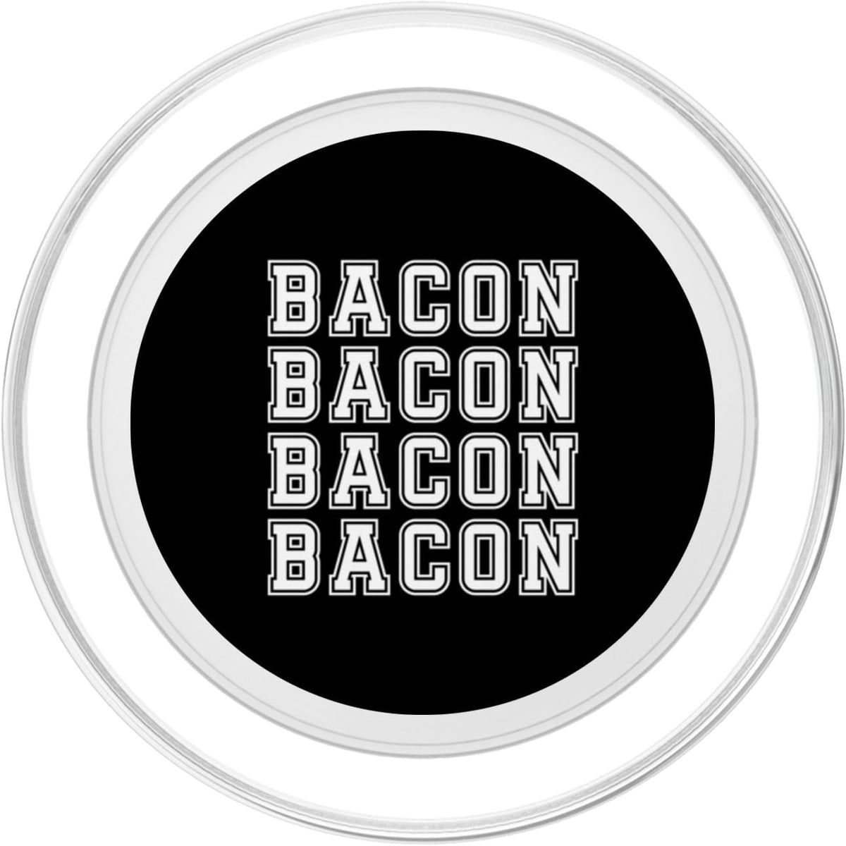Bacon -Themed PopSockets Grip for MagSafe - Perfect for Lovers