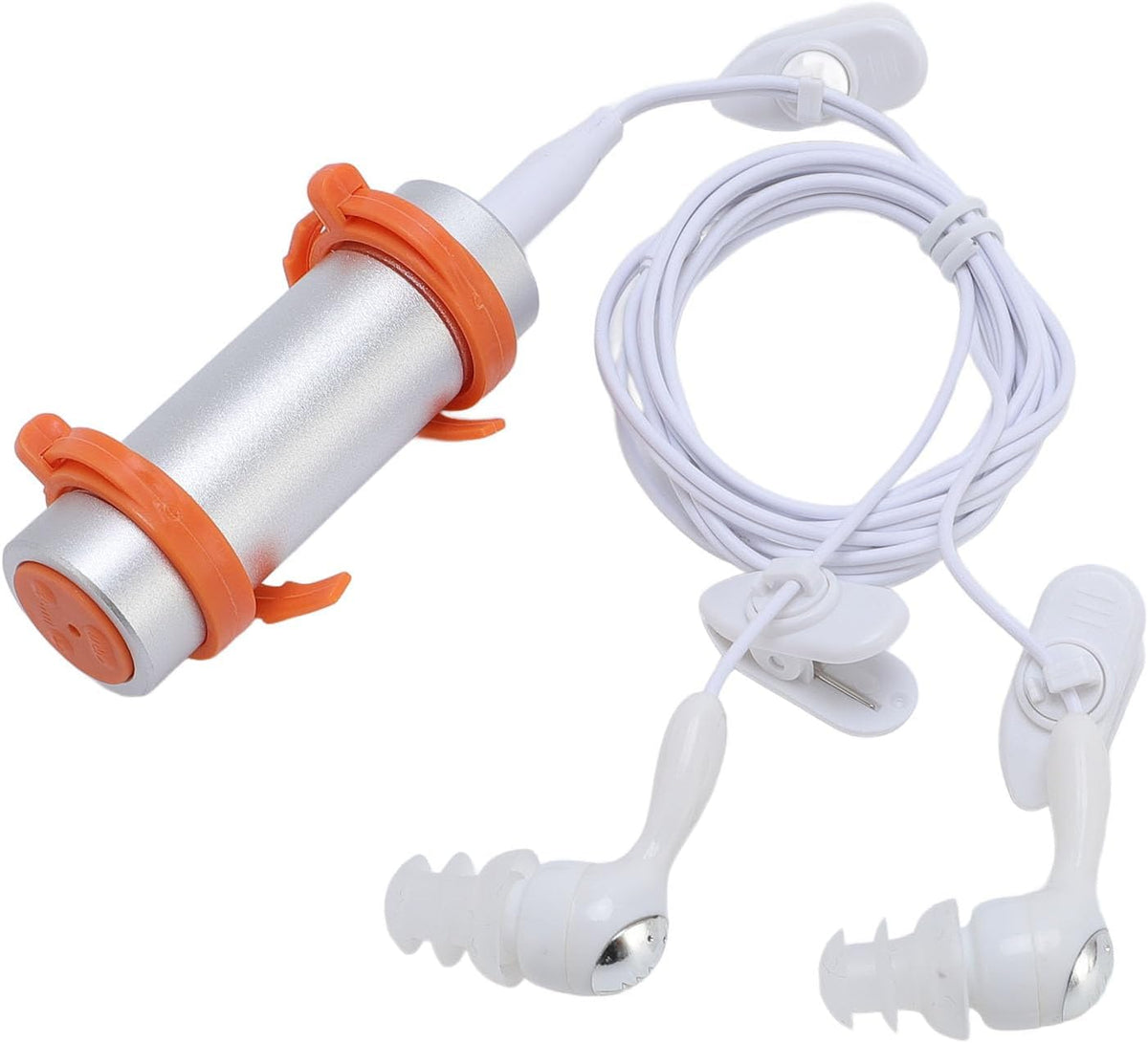 Swimming MP3 Swimming FOSA Water Proof Player, HiFi Music Player with Water Proof Earphones for and Diving. Adjustable