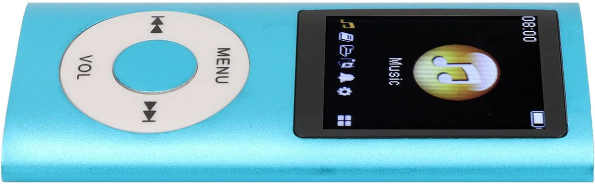 Yosoo Health Gear MP3 1.8 Inch 64G Player, Lossless Sound Slim LCD Music Player, Supports TF Card, Aluminum Alloy