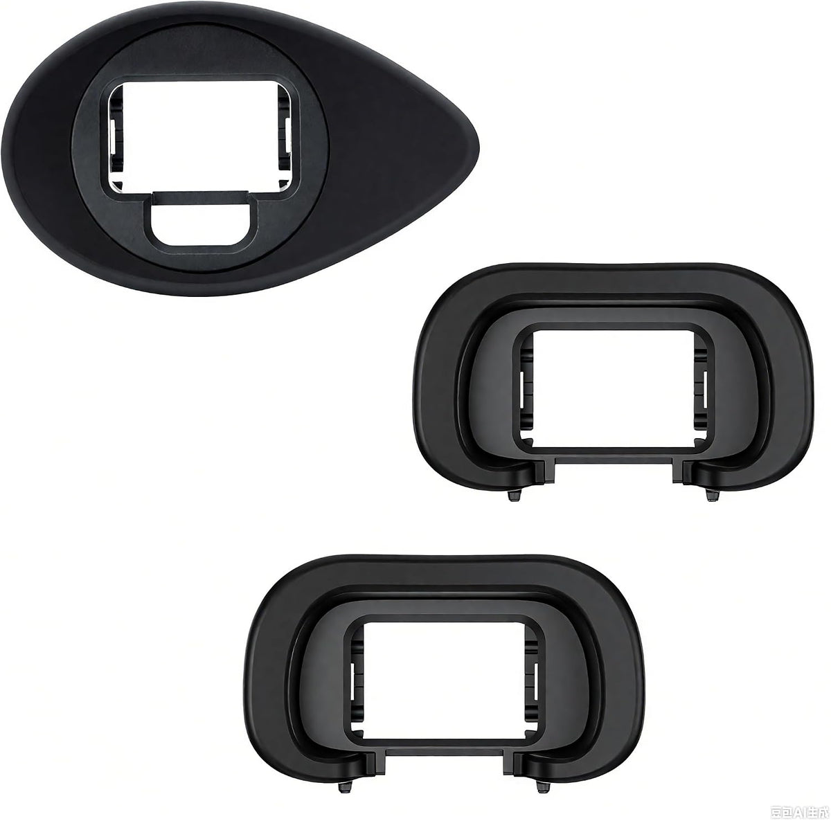 2 Pack FDA-EP21L A7IV A7RV Soft Silicone Camera Eyepiece Eyecup + Eyecup Eyepiece, Camera Viewfinder Eyeshade