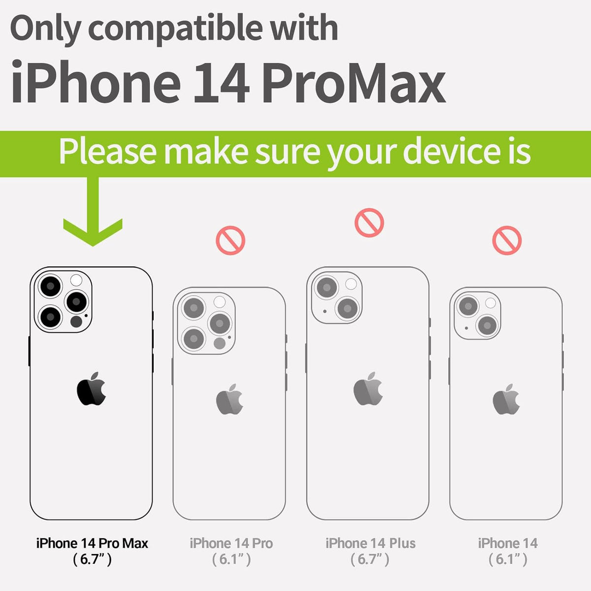 Carveit 14 Magnetic Wood Case for iPhone Pro Max [Natural Wood & Black Soft TPU] Unique & Classy Wooden Shockproof