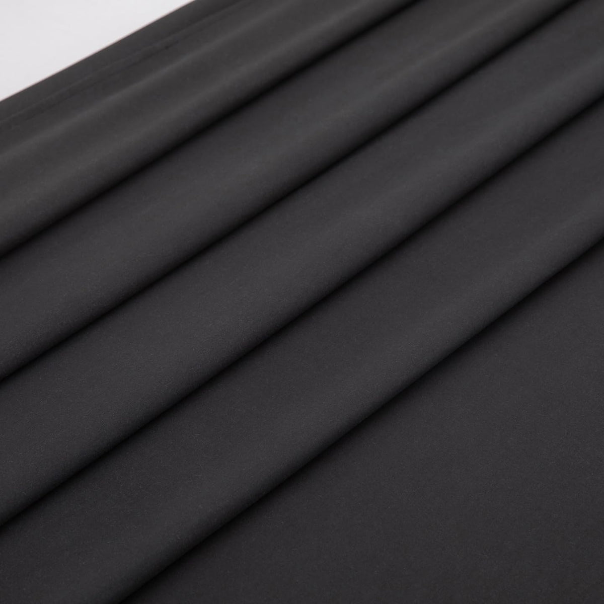 Twin Flat Sheet Only，66x96Inch Black - Ultra Soft Breathable Brushed Microfiber Top Sheet - Hotel Quality & Wrinkle-Free - Shrinkage, Fade Resistant - Easy Care Twin Sheets