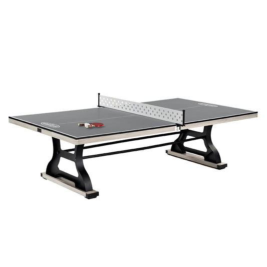 Barrington 9-ft Coventry Tennis Table, Official Size with Durable Metal Net and Storage Drawer, Perfect for Family Game Rooms