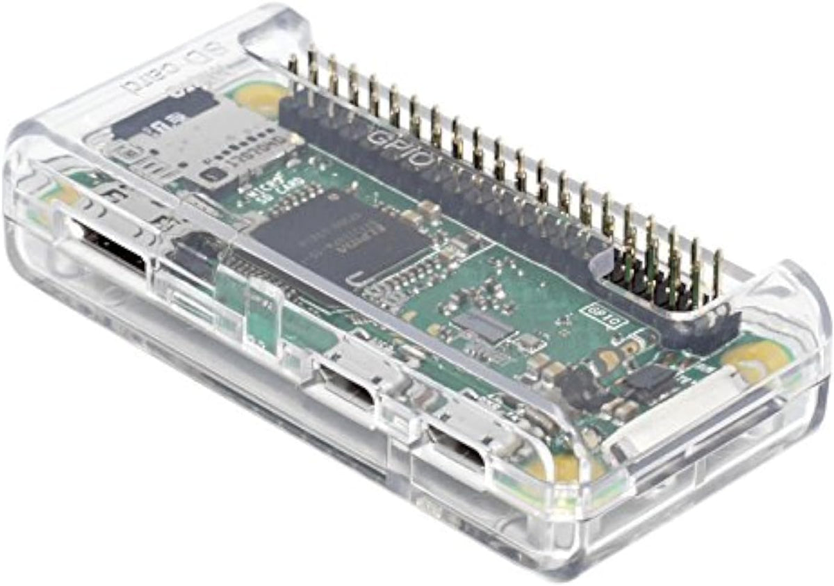 sb components 2 1 SB Premium Clear Case for Raspberry Pi Zero and Raspberry Pi Zero W Open Closed in Access to All