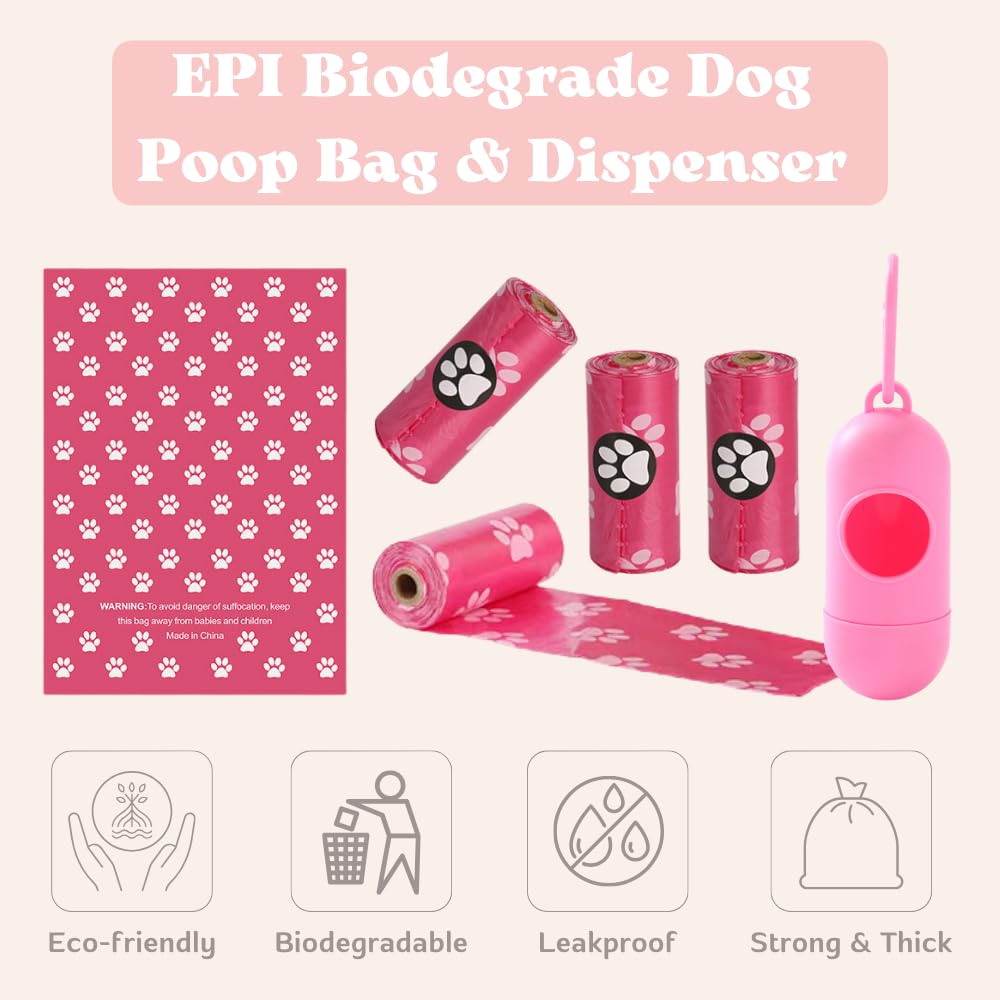 PUPLUXE PREMIUM PET PRODUCTS PupLuxe Puppy Starter Kit | Pink 22 Piece Great for Dog Training A Welcome Gift New First Time Owners and Experience Bundle