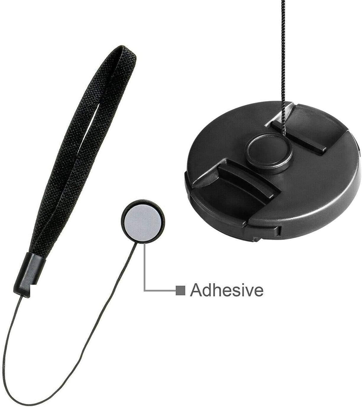 Digital Nc Pinch G9 (55mm) Lens Cap Center for Panasonic LUMIX + Lens Cap + Microfiber Cloth