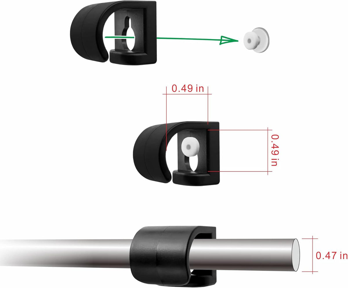 Yandood Set Upgraded Hanging Accessories Backup for Foldable Projection Screen