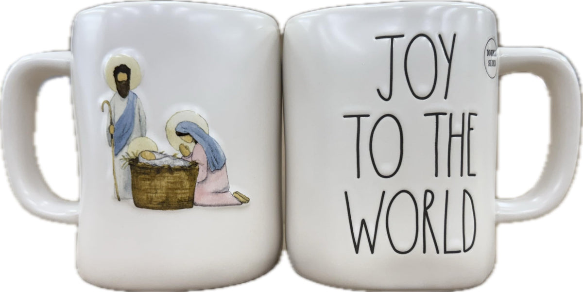 Rae Dunn by Magenta Joy to the World Manger Scene Mug