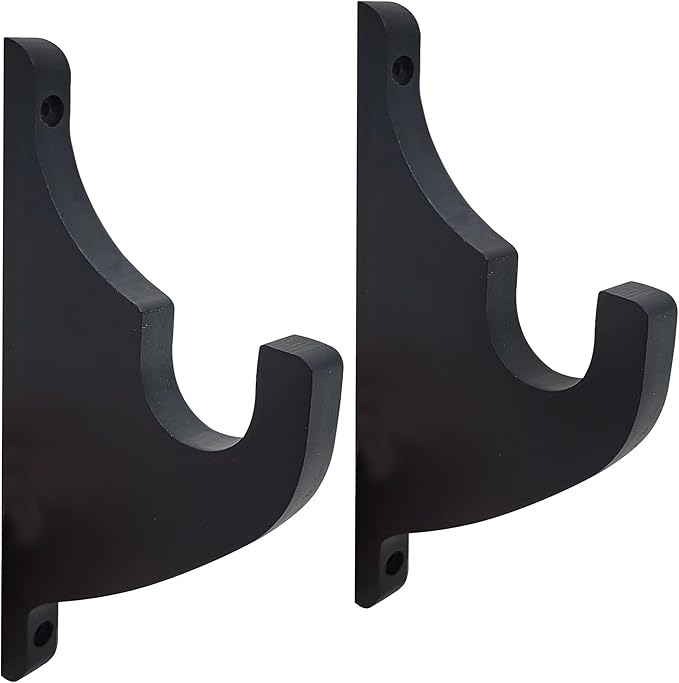 Sword Wall Mount - Hard Wood Sword Mount for Wall - Durable & Strong Katana Holder - Easy Mounting Picture Instructions Sword Wall Hanger - Decorative Sword Display Matches Any Home Decor