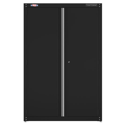 CRAFTSMAN Metal Garage Storage Cabinet, Floor Cabinet, 48 Inch (CMST24800BK)
