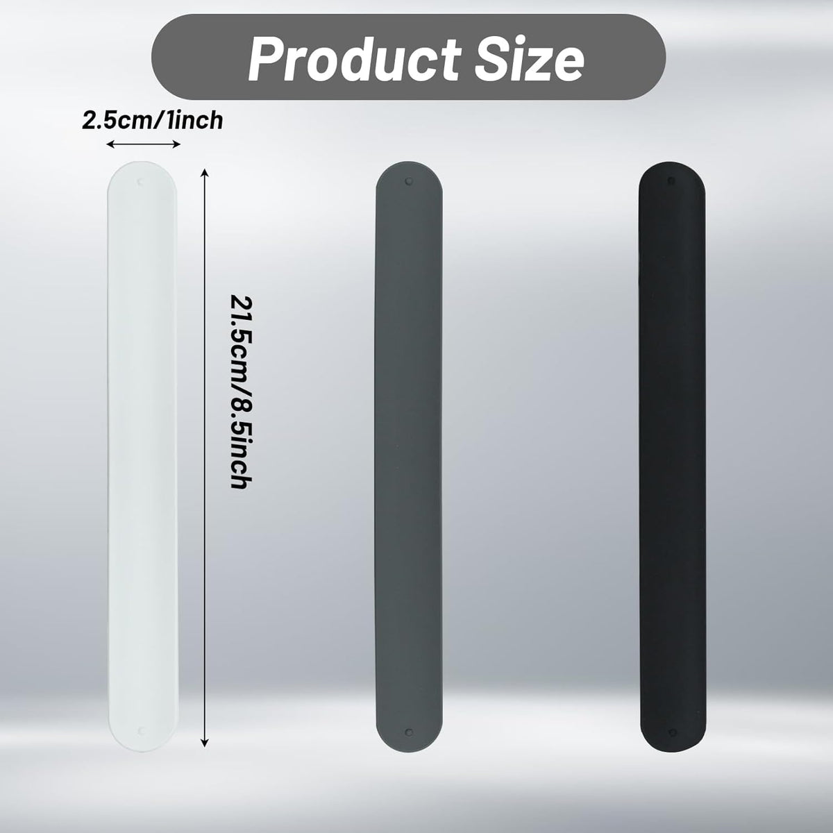 REDANHA Wrapping Paper Holder - 12 Silicone-Covered Metal Strips for Organized Gift Storage