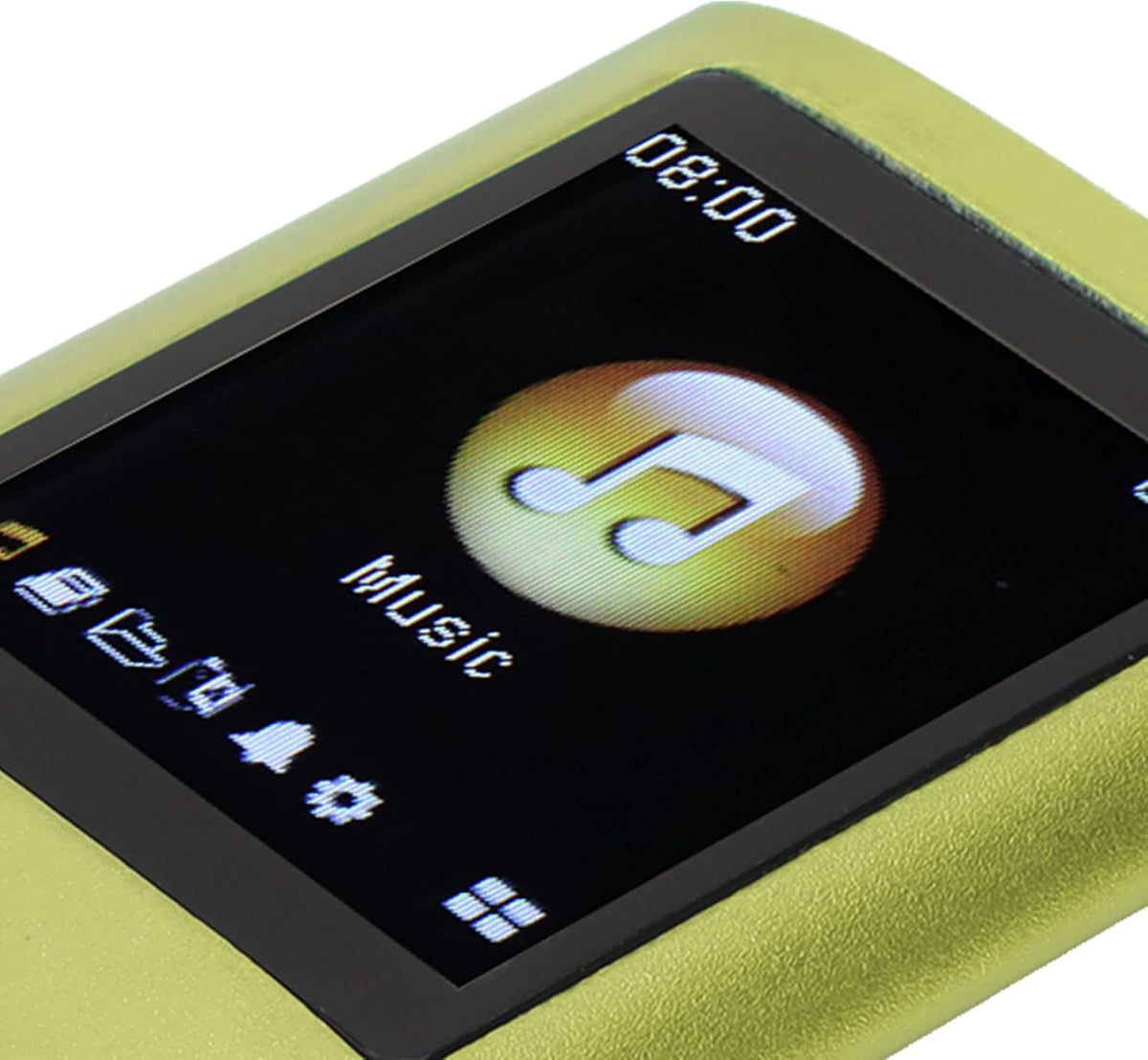 BAFOVY MP3 1.8 Inch Portable Player with LCD Screen, Slim Design Lossless Sound Music Player for Outdoor and Daily Use