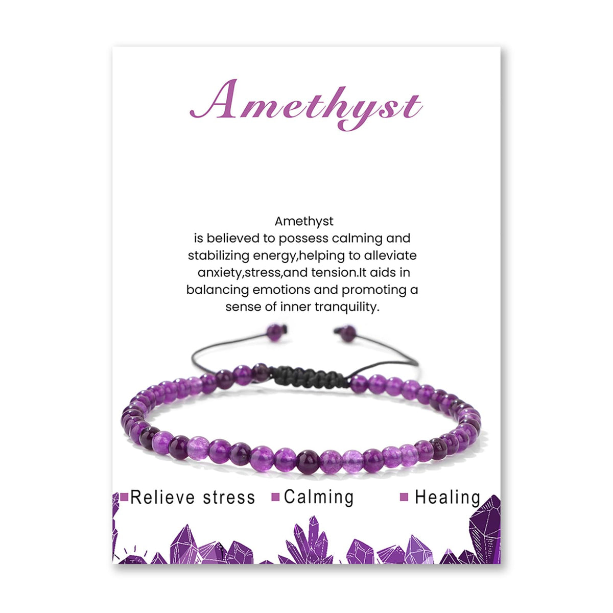 Lit Wall Amethyst Anklets for Women Beach Boho Ankle Waterproof Amethyst Crystal Anklet Bracelets Adjustable Beaded Ankle Bracelet Plus Size Anklets Gemstone Anklet Jewelry Gift for Her